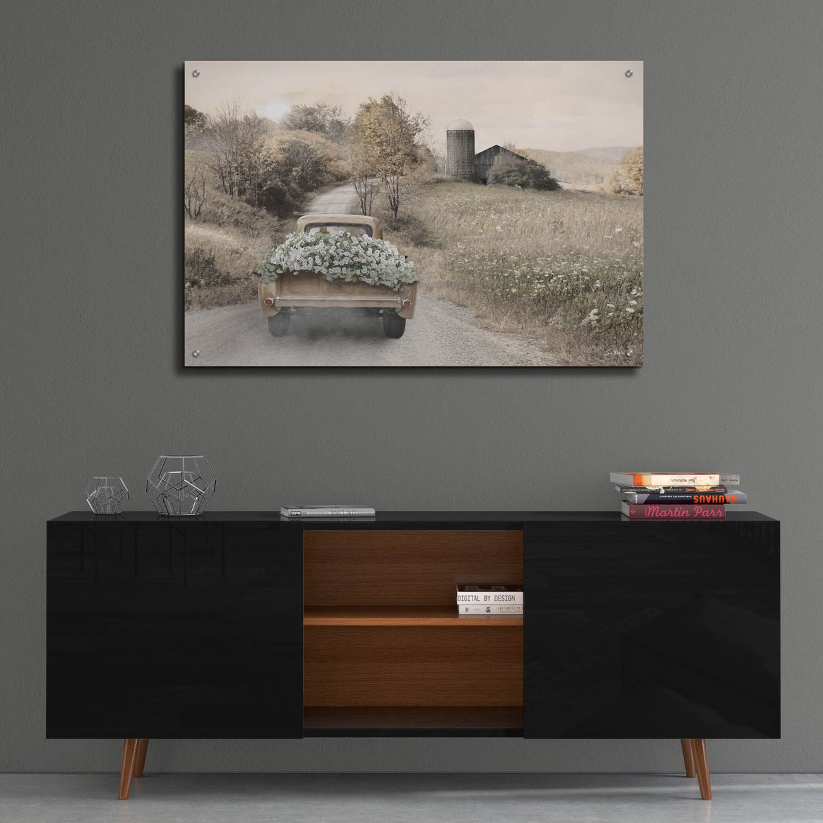 Epic Art 'Late Summer Delivery' by Lori Deiter, Acrylic Glass Wall Art,36x24