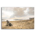 Epic Art 'Golden Coastal Sunrise  ' by Lori Deiter, Acrylic Glass Wall Art