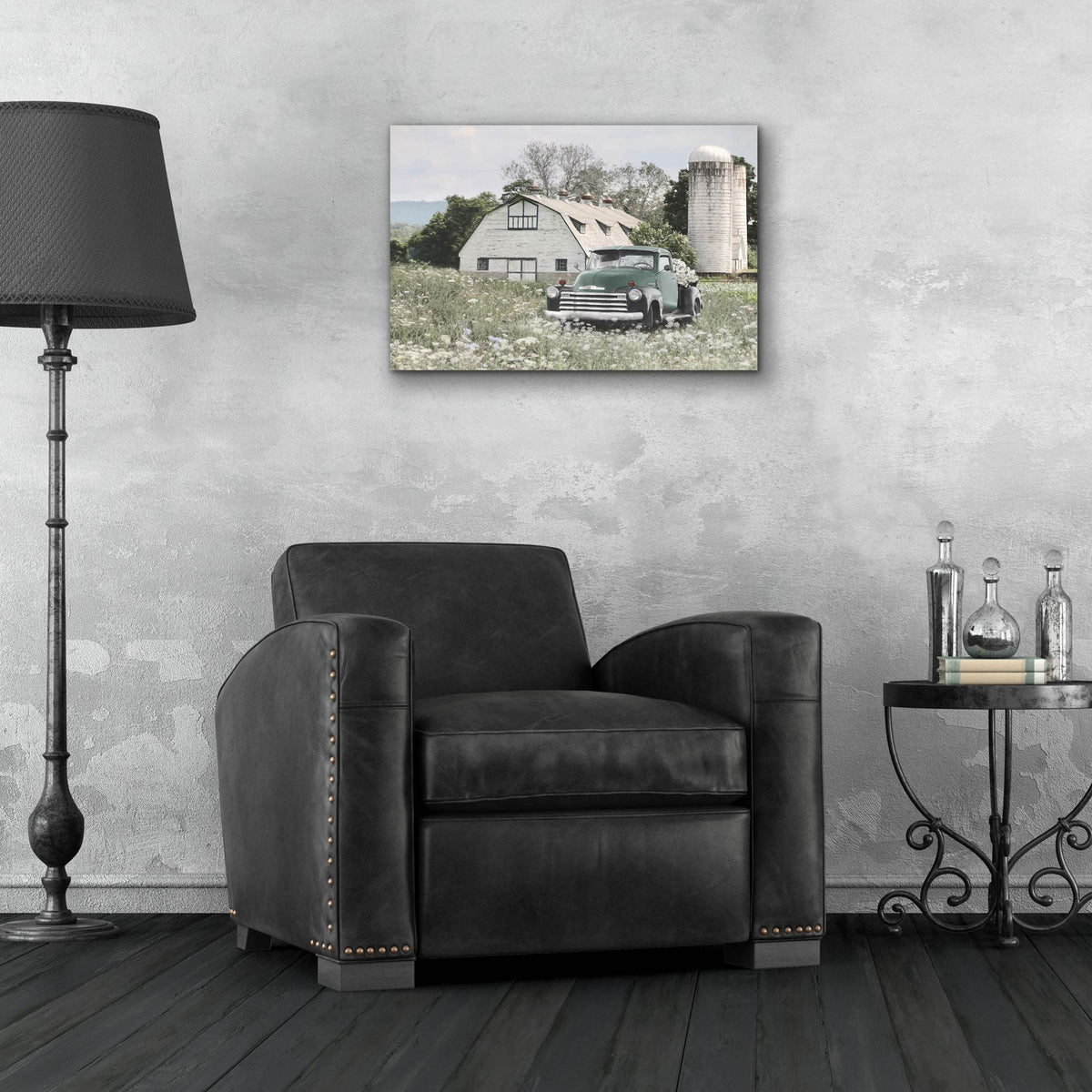 Epic Art 'Vintage View  ' by Lori Deiter, Acrylic Glass Wall Art,24x16