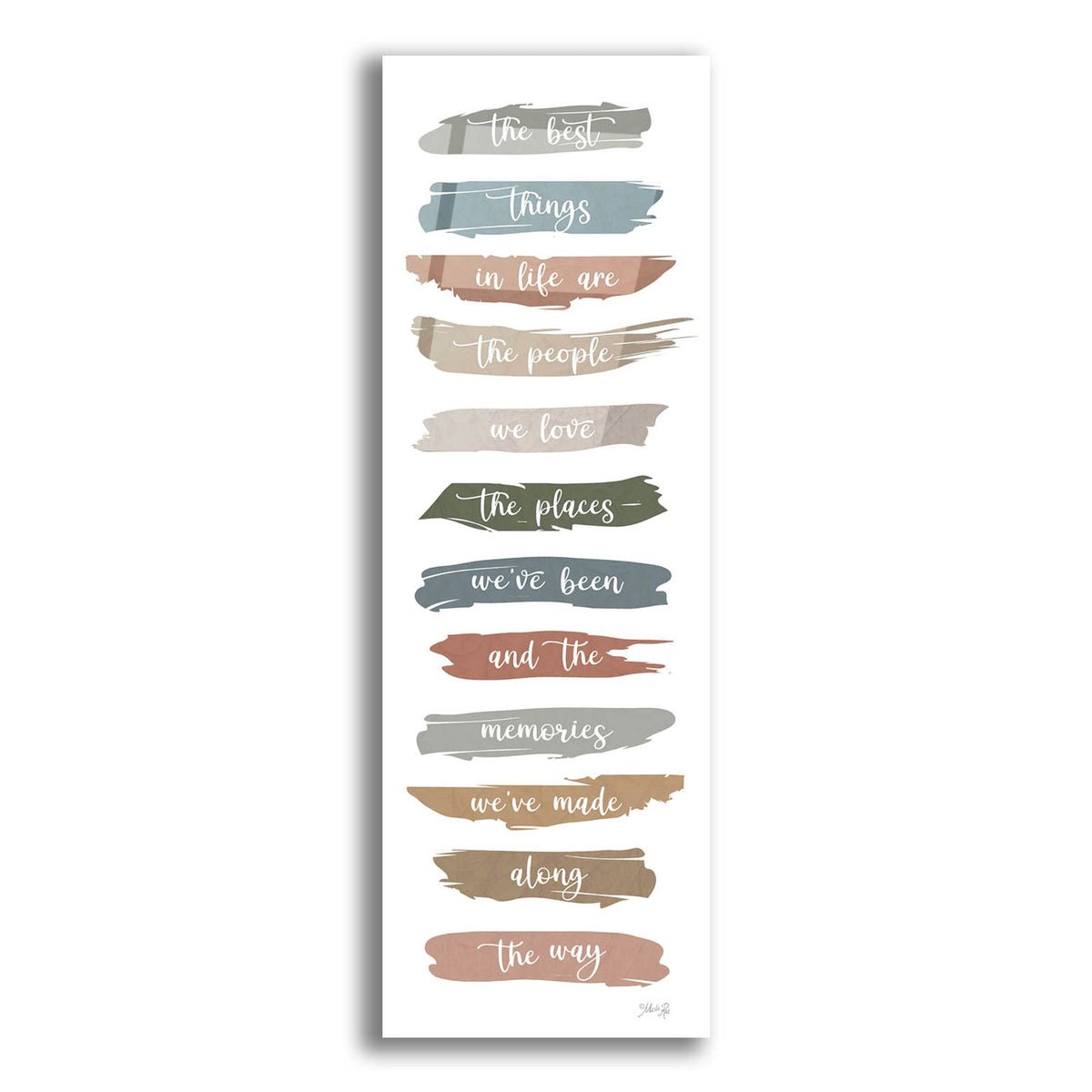 Epic Art 'The Best Things in Life' by Marla Rae, Acrylic Glass Wall Art
