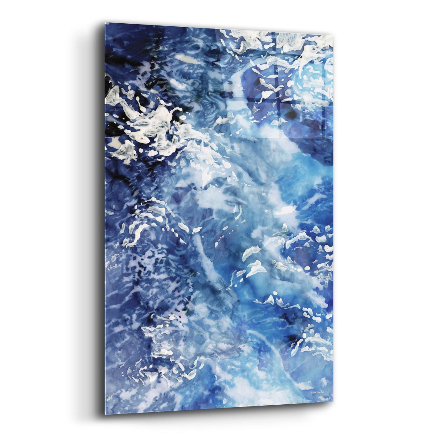 Epic Art 'Great Waves' by Stellar Design Studio, Acrylic Glass Wall Art,12x16