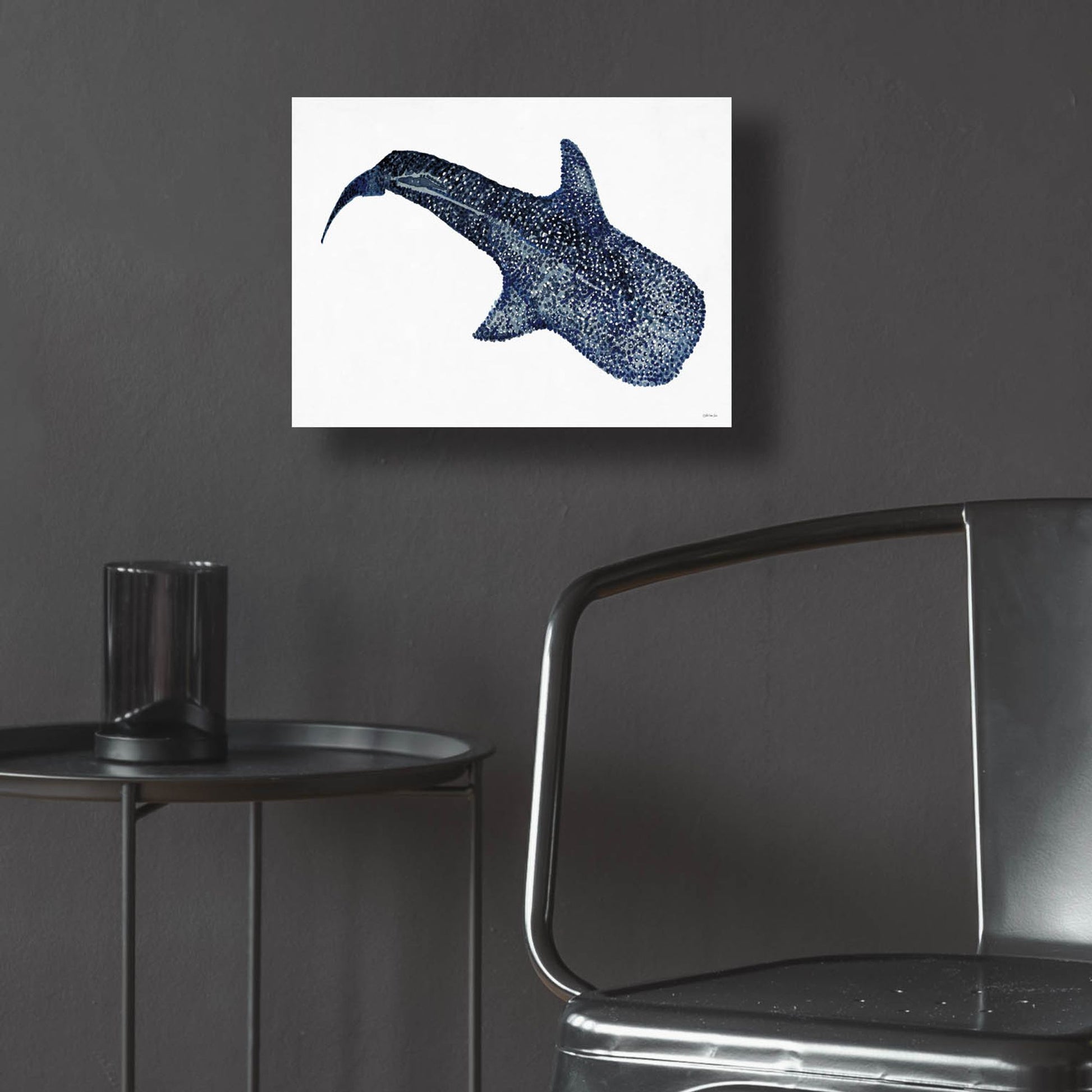 Epic Art 'Shark Whale 1' by Stellar Design Studio, Acrylic Glass Wall Art,16x12