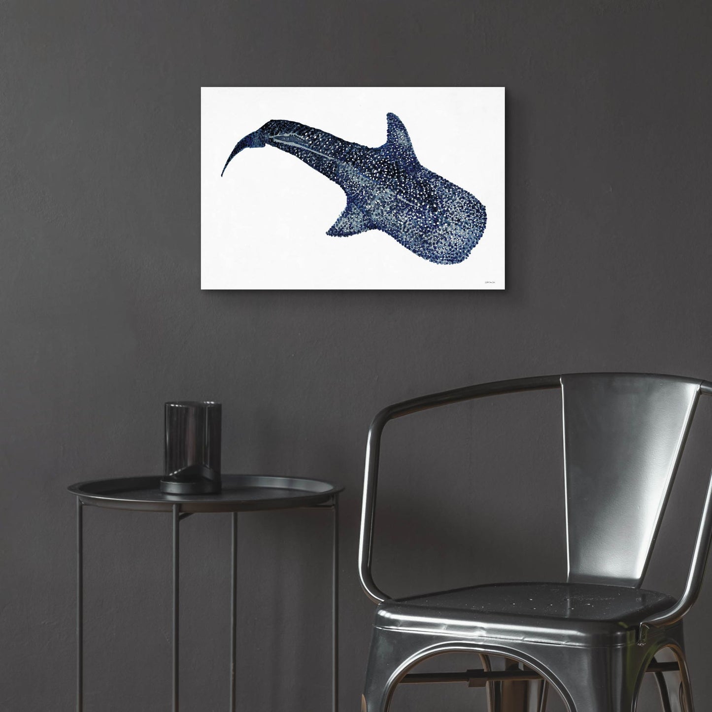 Epic Art 'Shark Whale 1' by Stellar Design Studio, Acrylic Glass Wall Art,24x16