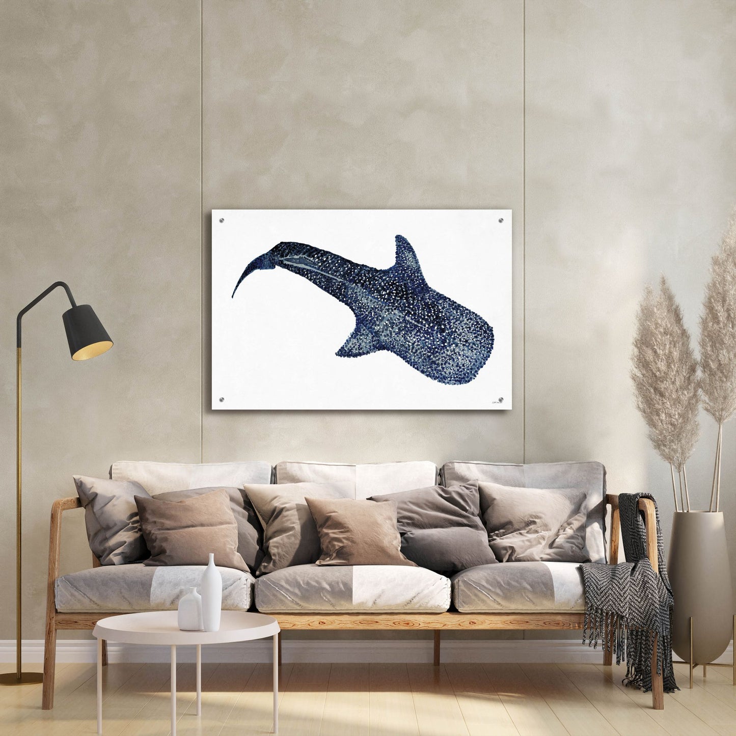 Epic Art 'Shark Whale 1' by Stellar Design Studio, Acrylic Glass Wall Art,36x24