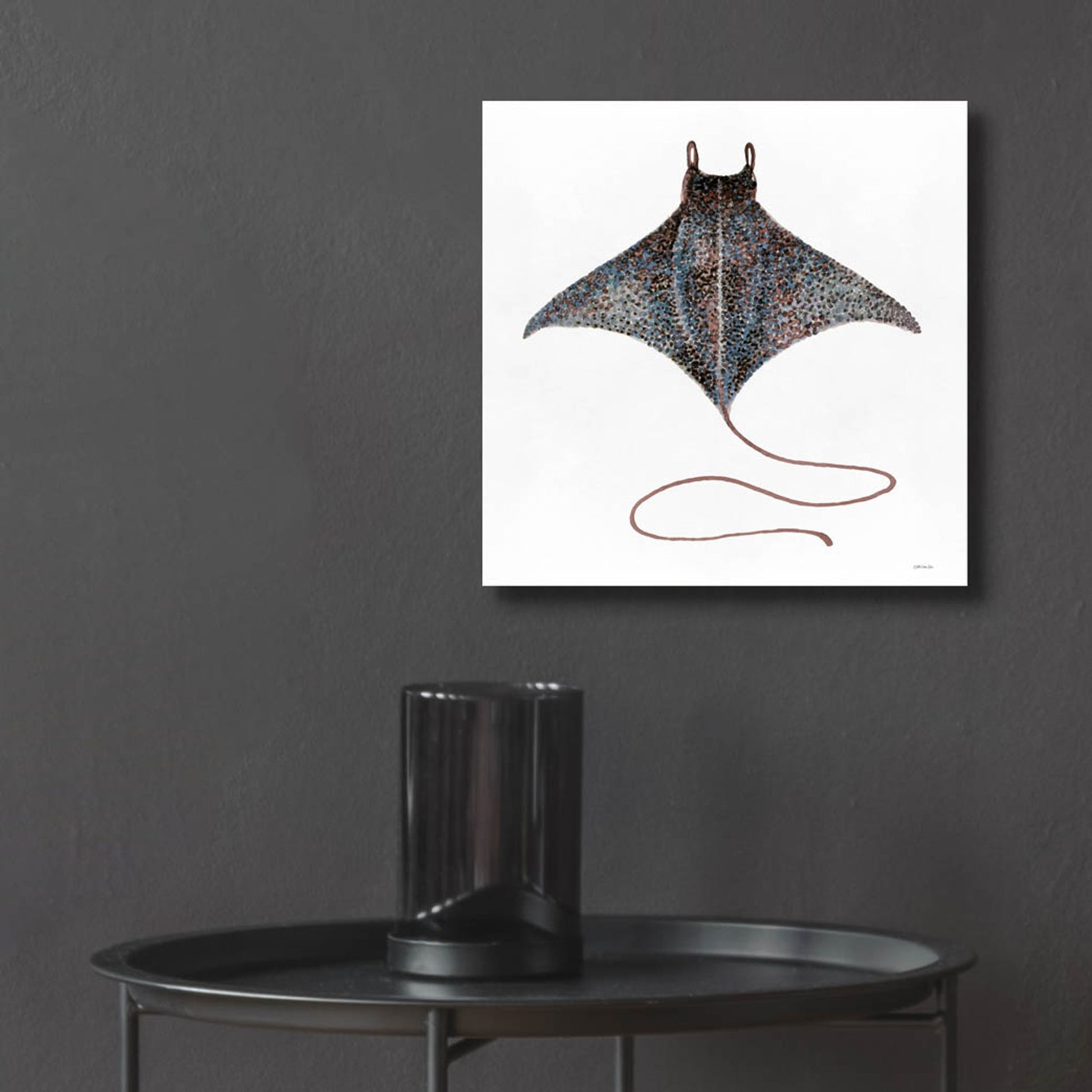 Epic Art 'Eagle Ray 2' by Stellar Design Studio, Acrylic Glass Wall Art,12x12