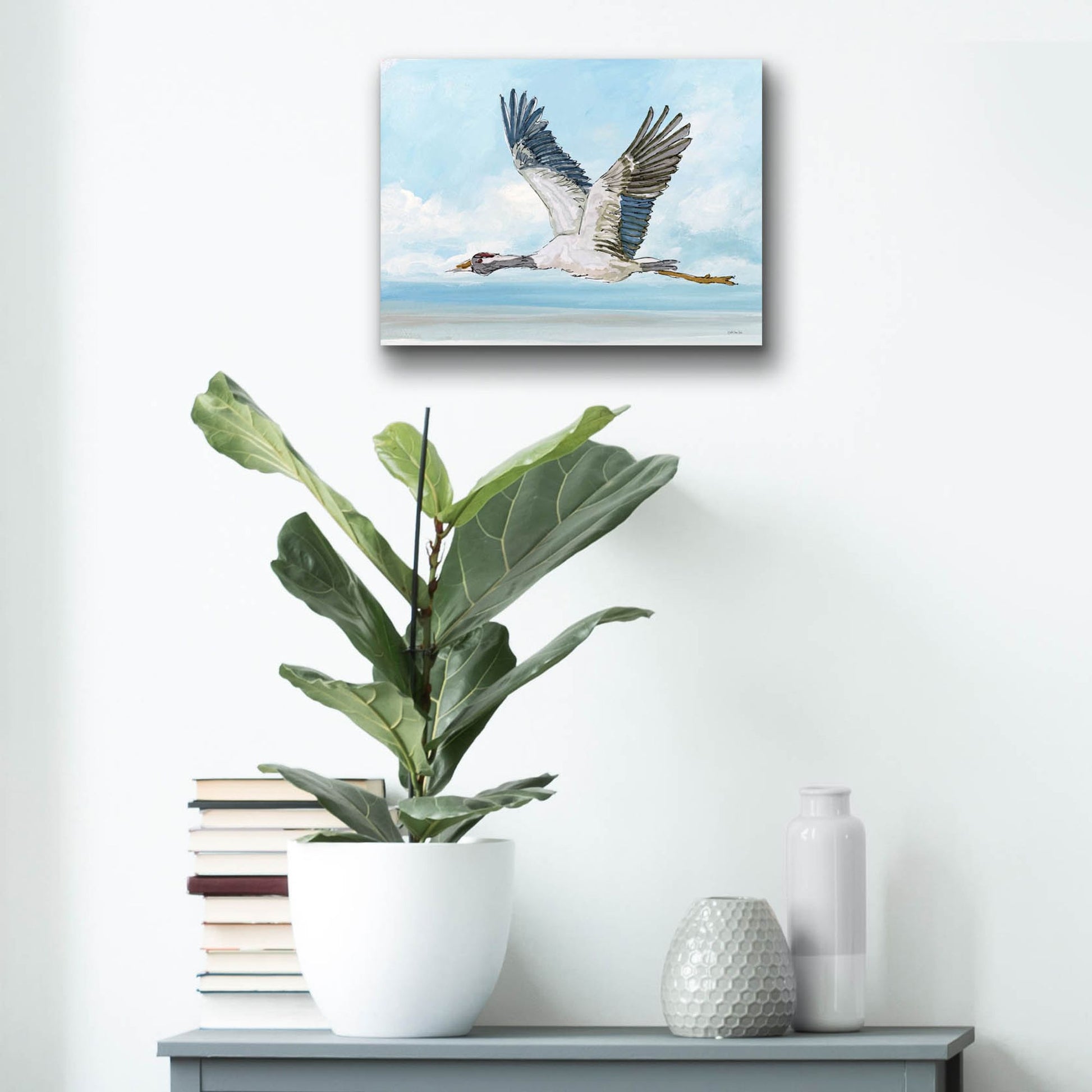 Epic Art 'In Flight 1' by Stellar Design Studio, Acrylic Glass Wall Art,16x12