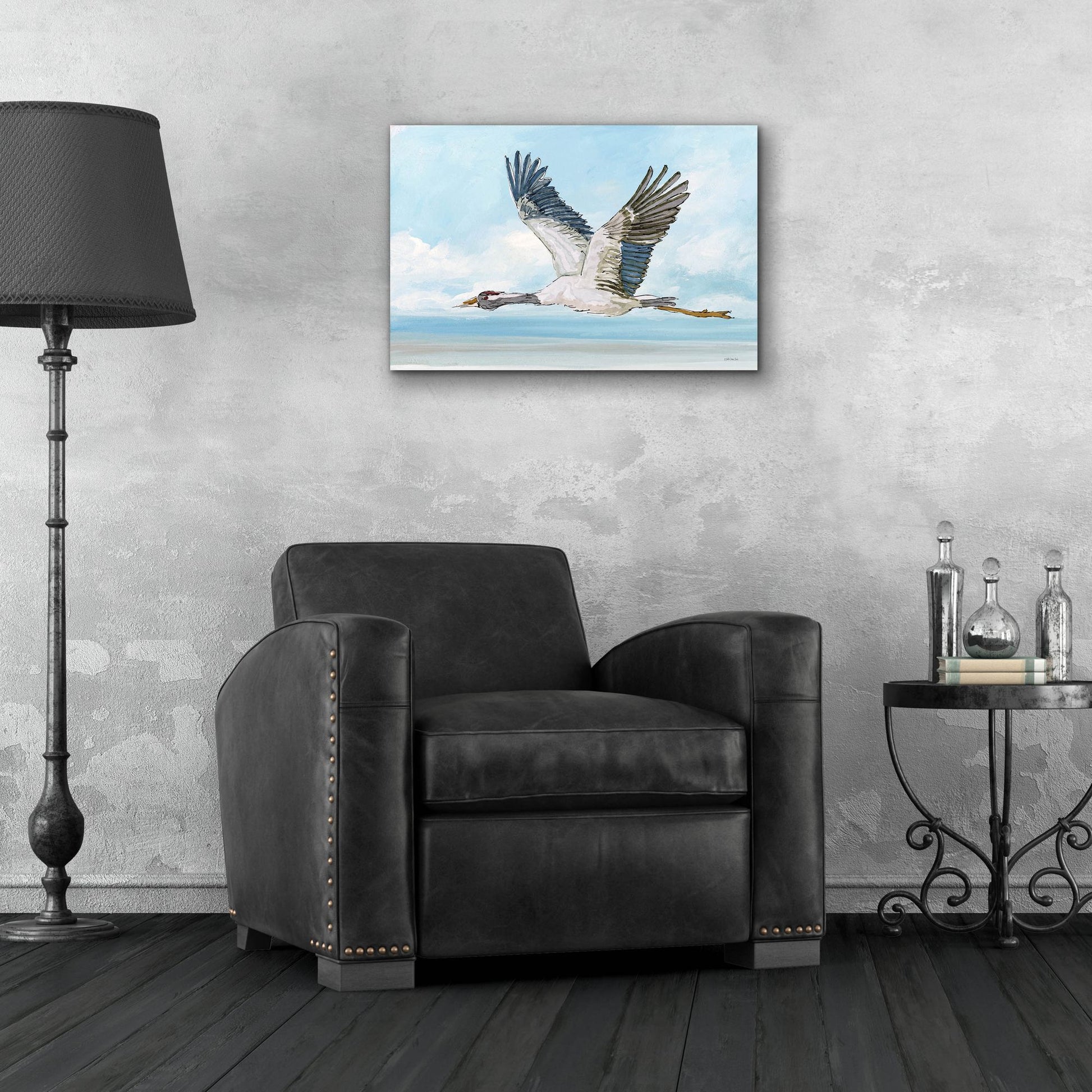 Epic Art 'In Flight 1' by Stellar Design Studio, Acrylic Glass Wall Art,24x16