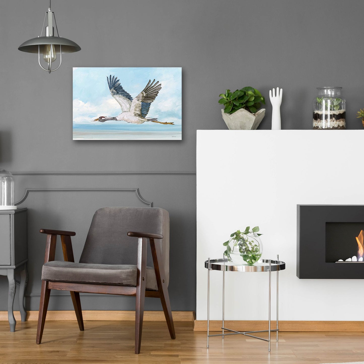 Epic Art 'In Flight 1' by Stellar Design Studio, Acrylic Glass Wall Art,24x16