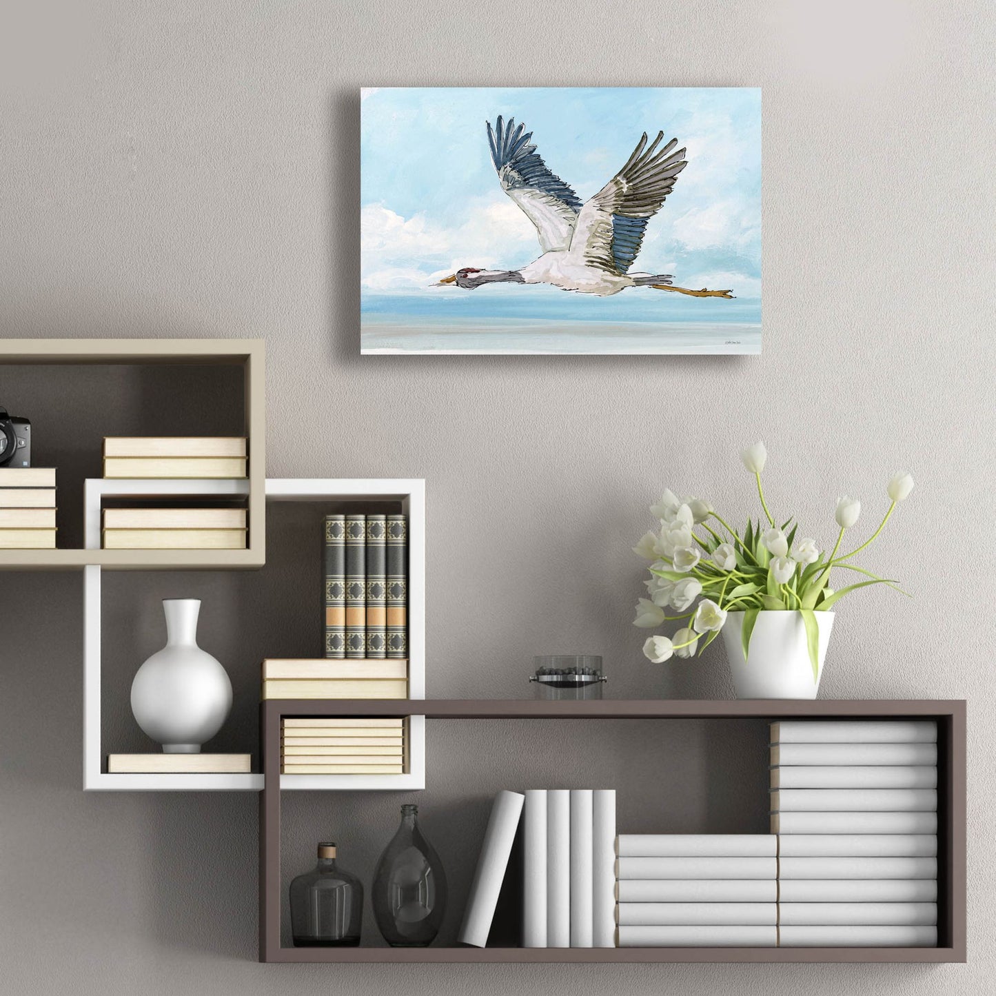 Epic Art 'In Flight 1' by Stellar Design Studio, Acrylic Glass Wall Art,24x16