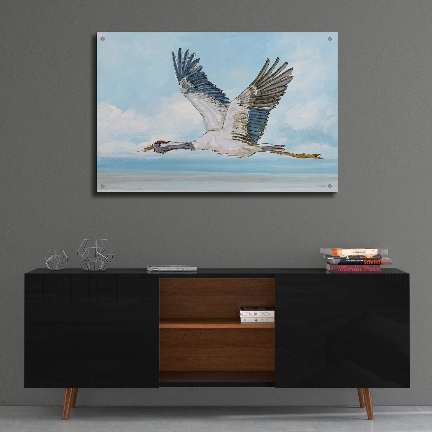 Epic Art 'In Flight 1' by Stellar Design Studio, Acrylic Glass Wall Art,36x24