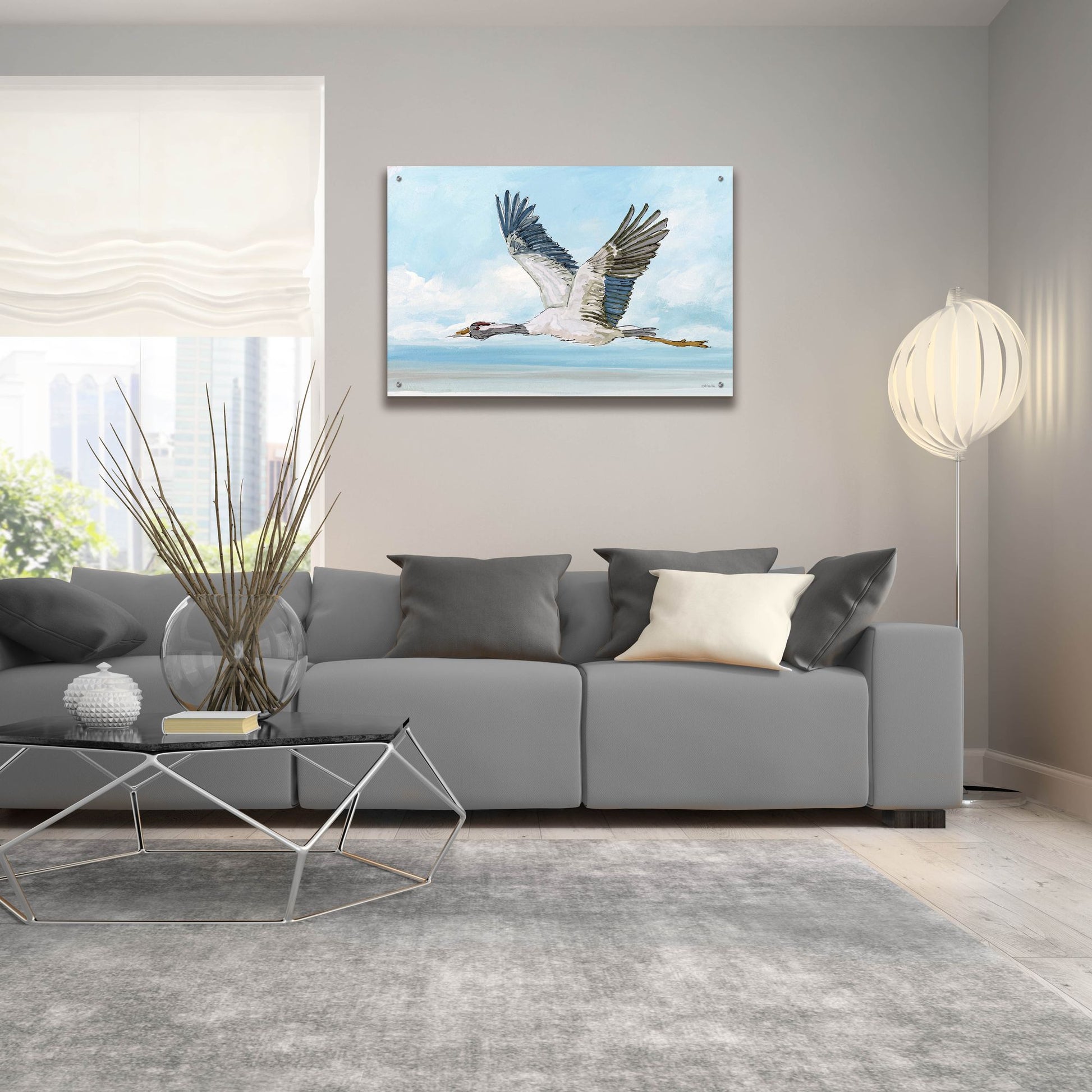 Epic Art 'In Flight 1' by Stellar Design Studio, Acrylic Glass Wall Art,36x24