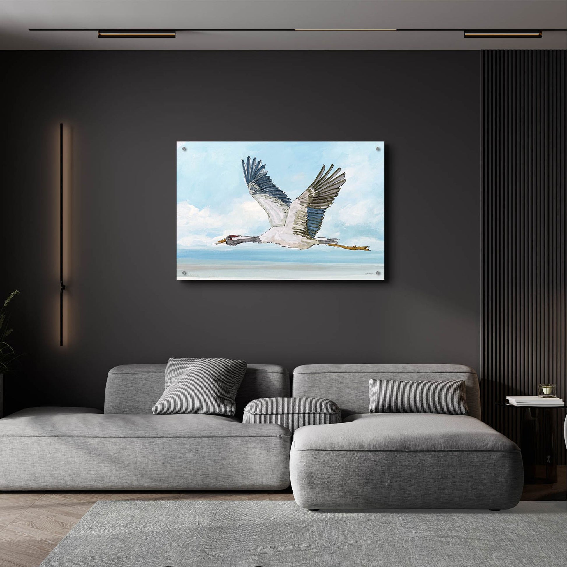 Epic Art 'In Flight 1' by Stellar Design Studio, Acrylic Glass Wall Art,36x24