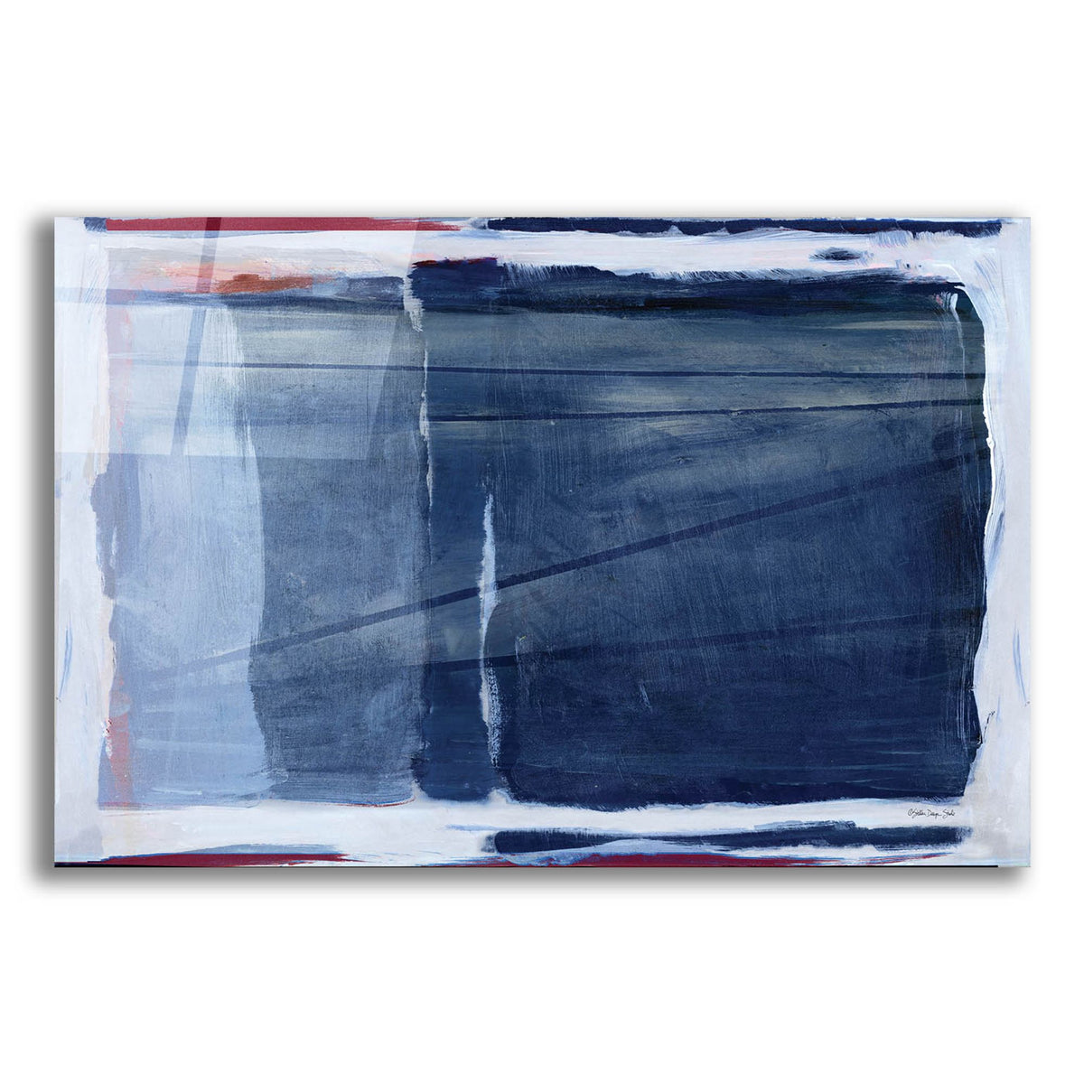 Epic Art 'Tilted View' by Stellar Design Studio, Acrylic Glass Wall Art