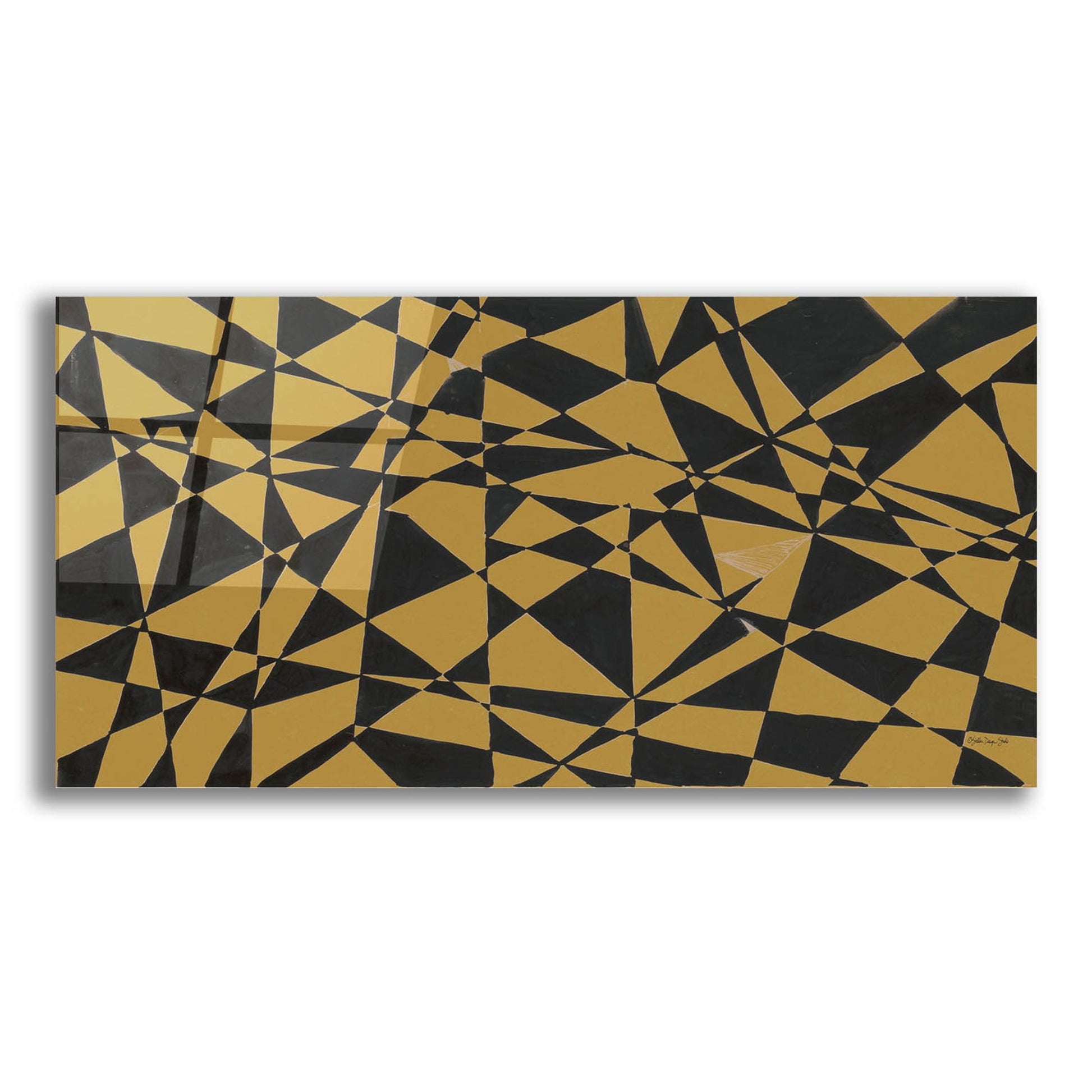 Epic Art 'Geometric Jumble' by Stellar Design Studio, Acrylic Glass Wall Art