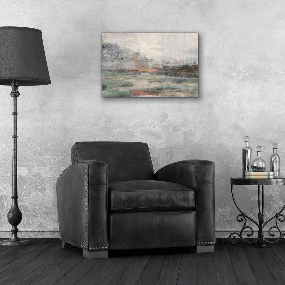 Epic Art 'Distant Tree Silhouette' by Stellar Design Studio, Acrylic Glass Wall Art,24x16