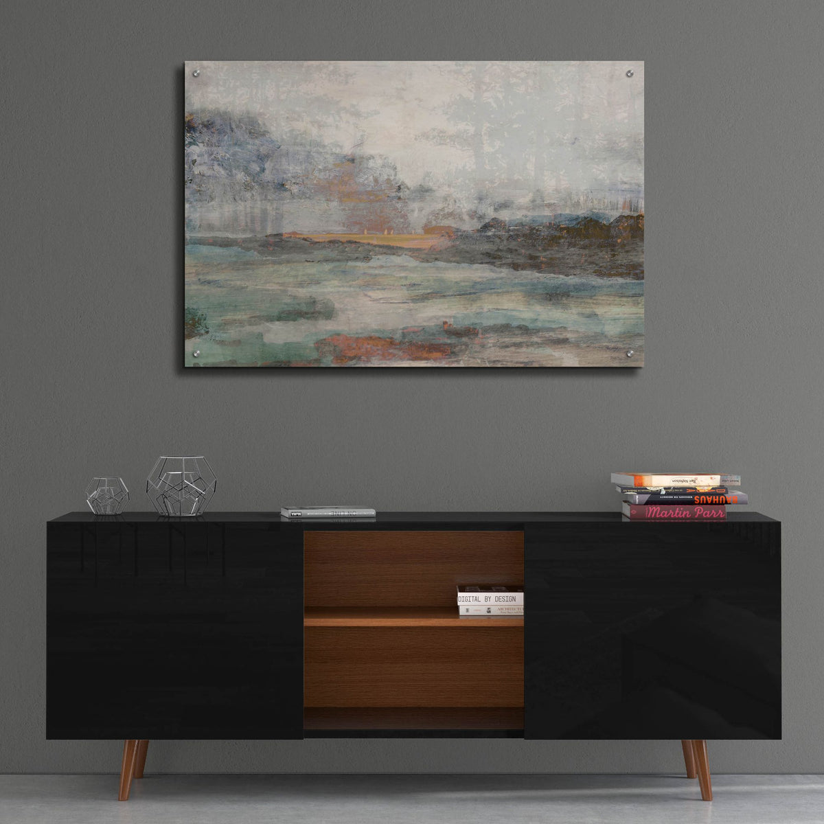 Epic Art 'Distant Tree Silhouette' by Stellar Design Studio, Acrylic Glass Wall Art,36x24