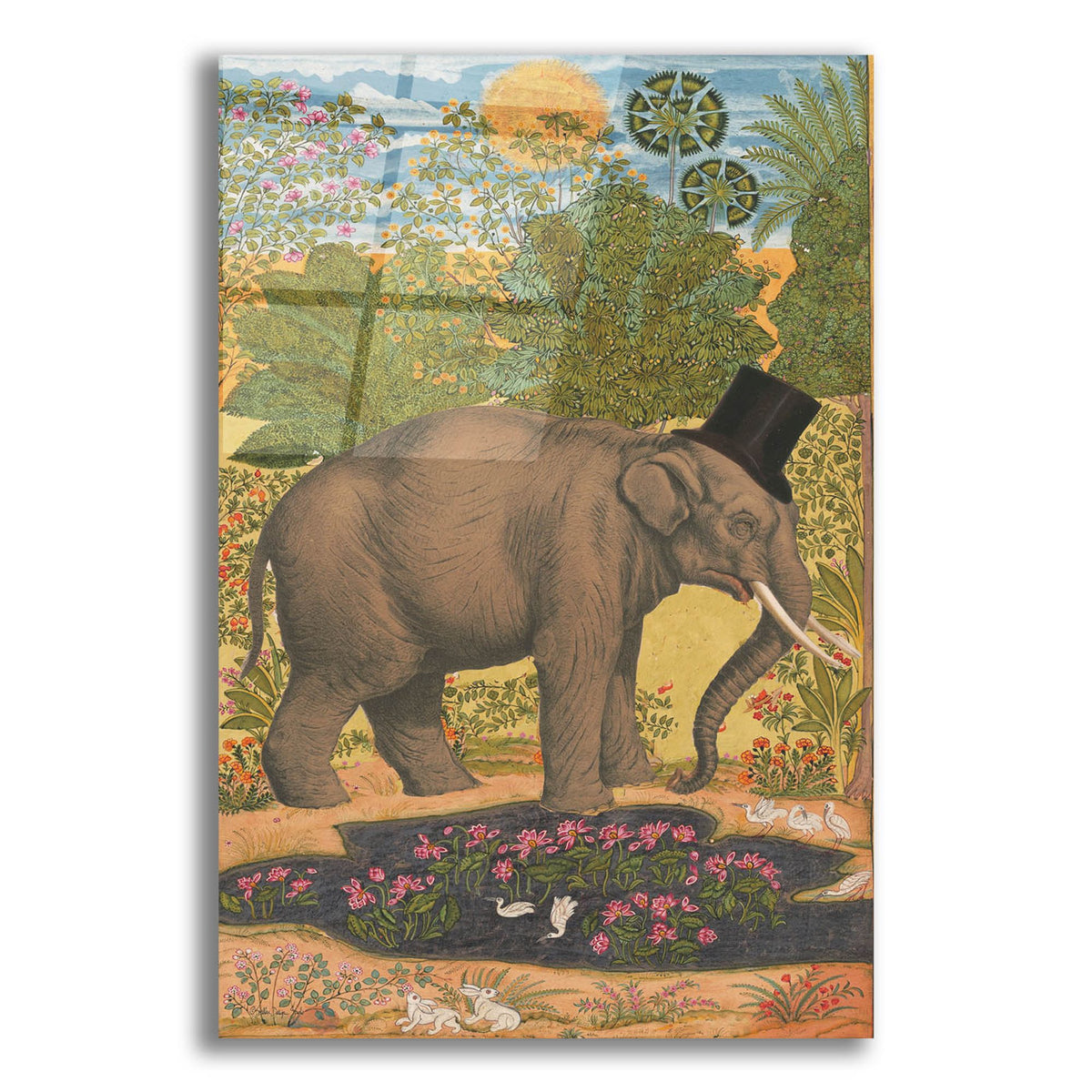 Epic Art 'Regal Elephant' by Stellar Design Studio, Acrylic Glass Wall Art