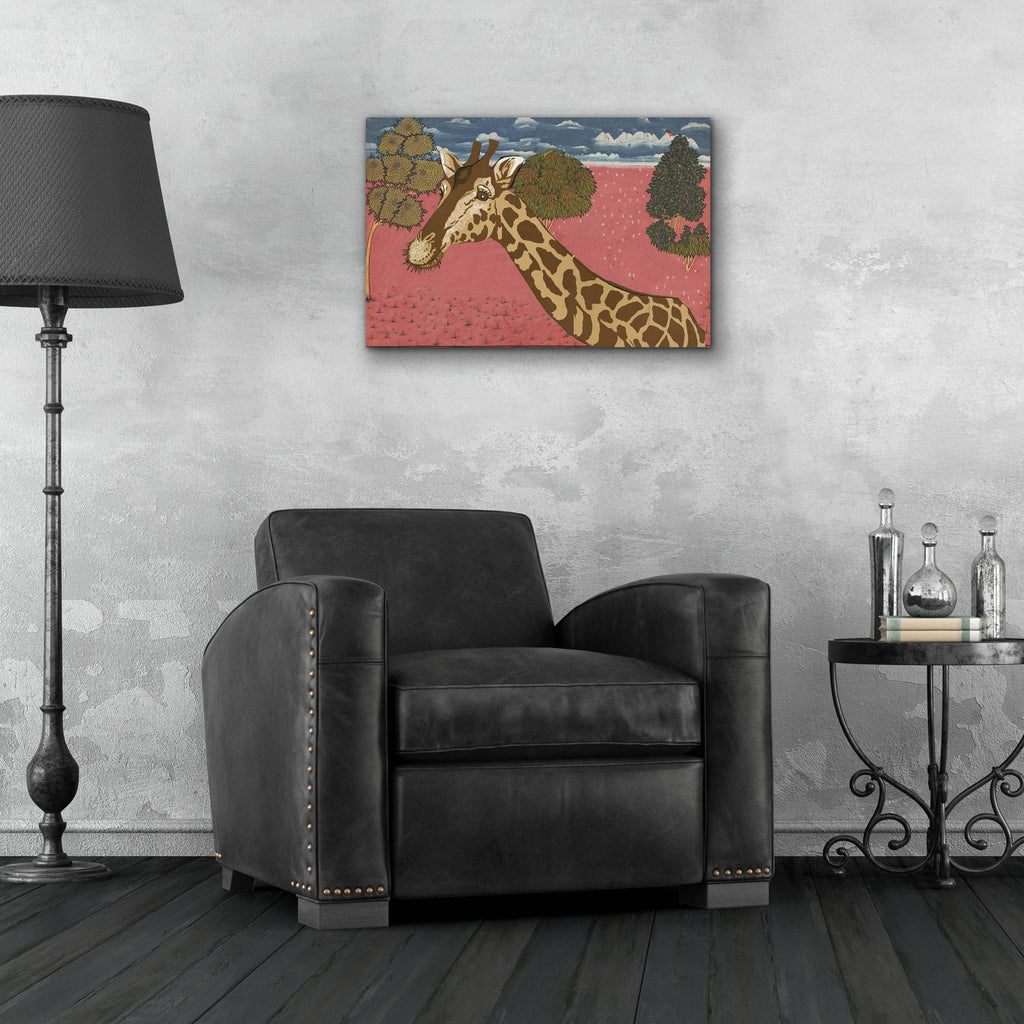 Epic Art 'Savanna Stroll' by Stellar Design Studio, Acrylic Glass Wall Art,24x16
