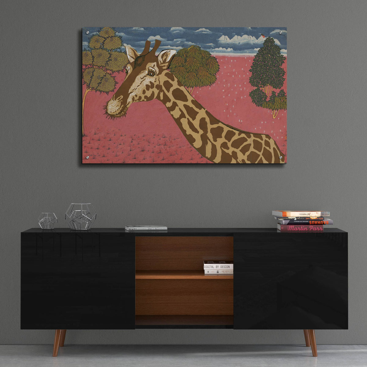 Epic Art 'Savanna Stroll' by Stellar Design Studio, Acrylic Glass Wall Art,36x24