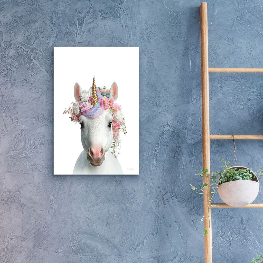 Epic Art 'The Mystic Unicorn' by Seven Trees Designs, Acrylic Glass Wall Art,16x24