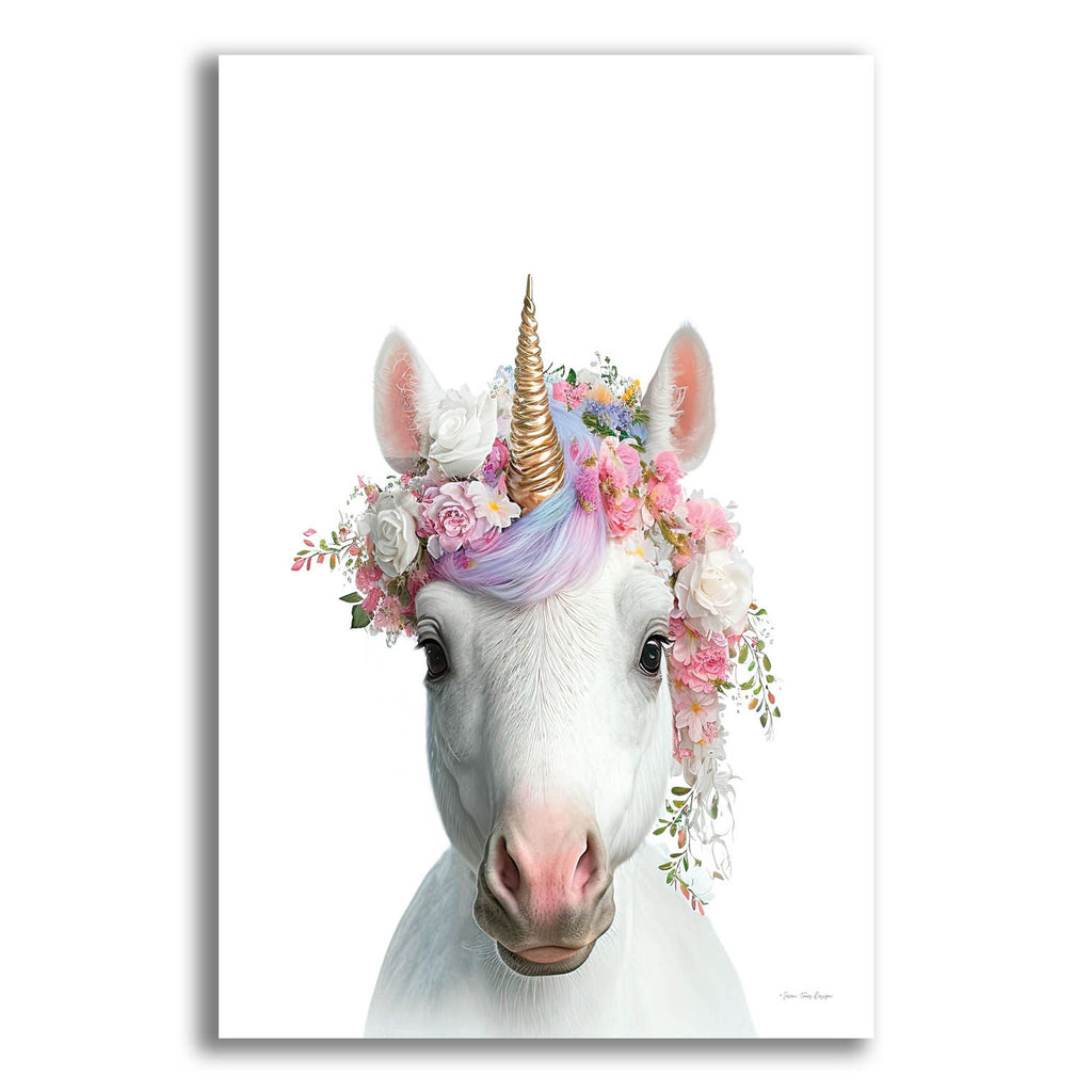 Epic Art 'The Mystic Unicorn' by Seven Trees Designs, Acrylic Glass Wall Art