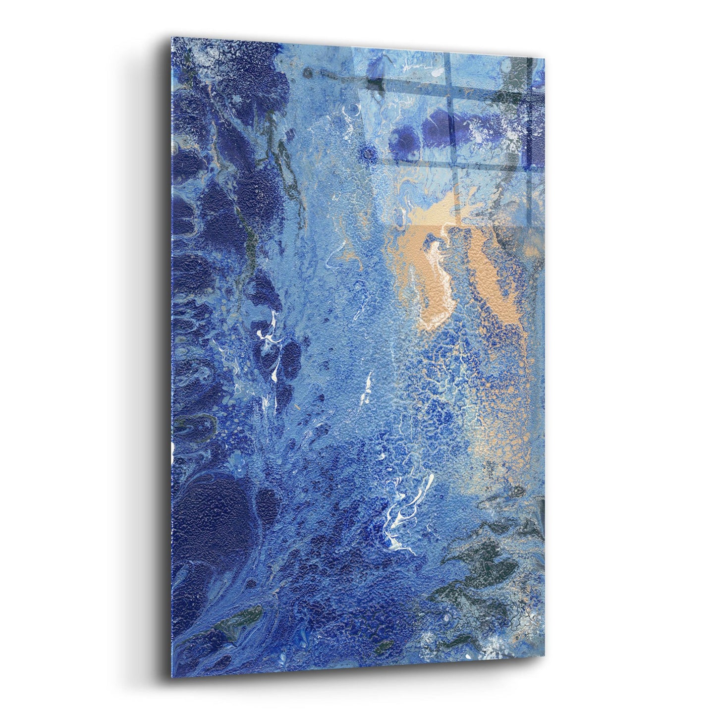 Epic Art 'Blue Hawaii II' by Regina Moore, Acrylic Glass Wall Art,12x16