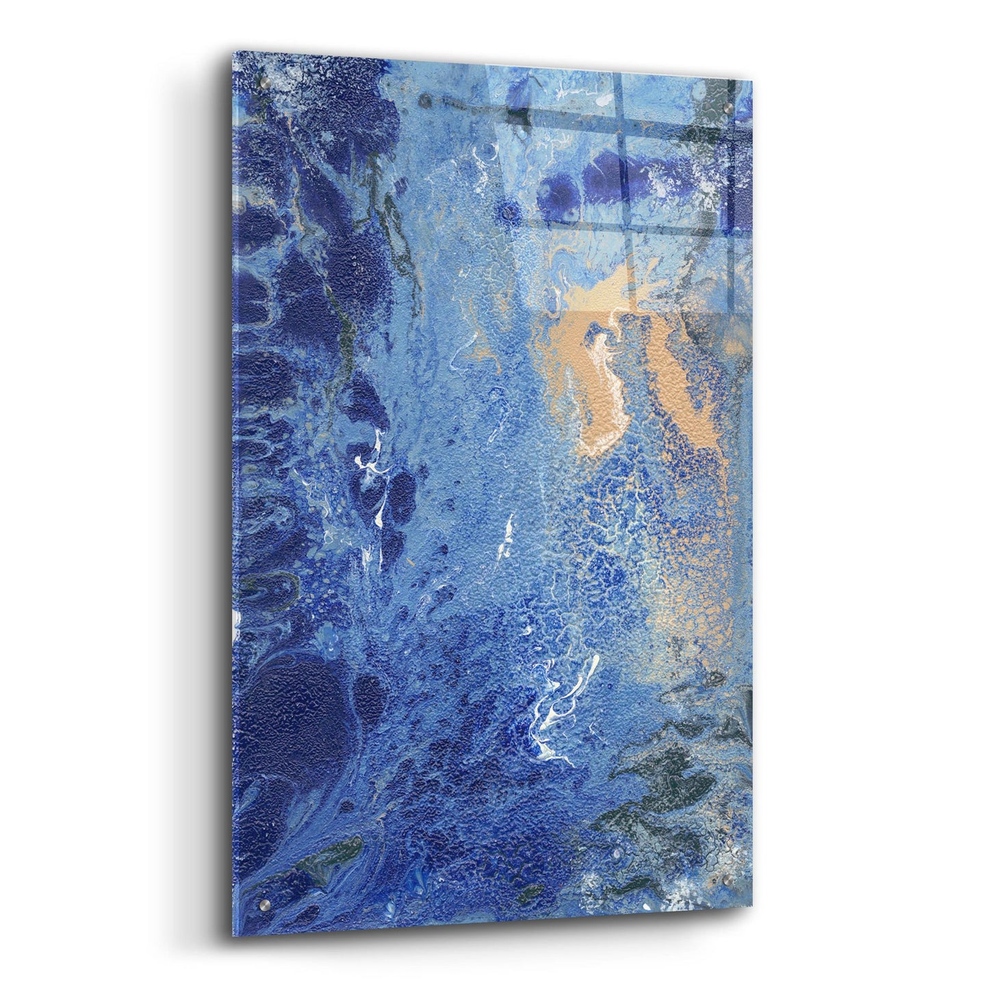 Epic Art 'Blue Hawaii II' by Regina Moore, Acrylic Glass Wall Art,24x36