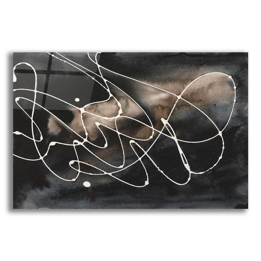 Epic Art 'Midnight Swirl III' by Regina Moore, Acrylic Glass Wall Art