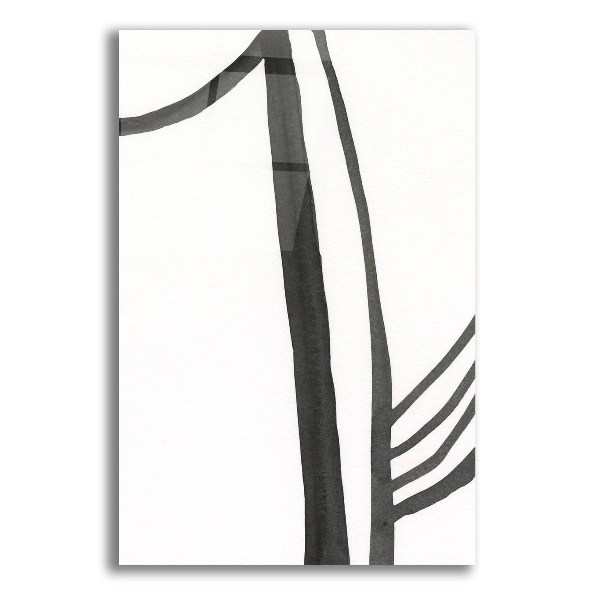 Epic Art 'Ink Lines I' by Regina Moore, Acrylic Glass Wall Art