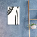 Epic Art 'Ink Lines III' by Regina Moore, Acrylic Glass Wall Art,16x24