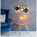 Epic Art 'Cut Paper Instruments Collection D' by Regina Moore, Acrylic Glass Wall Art,24x12
