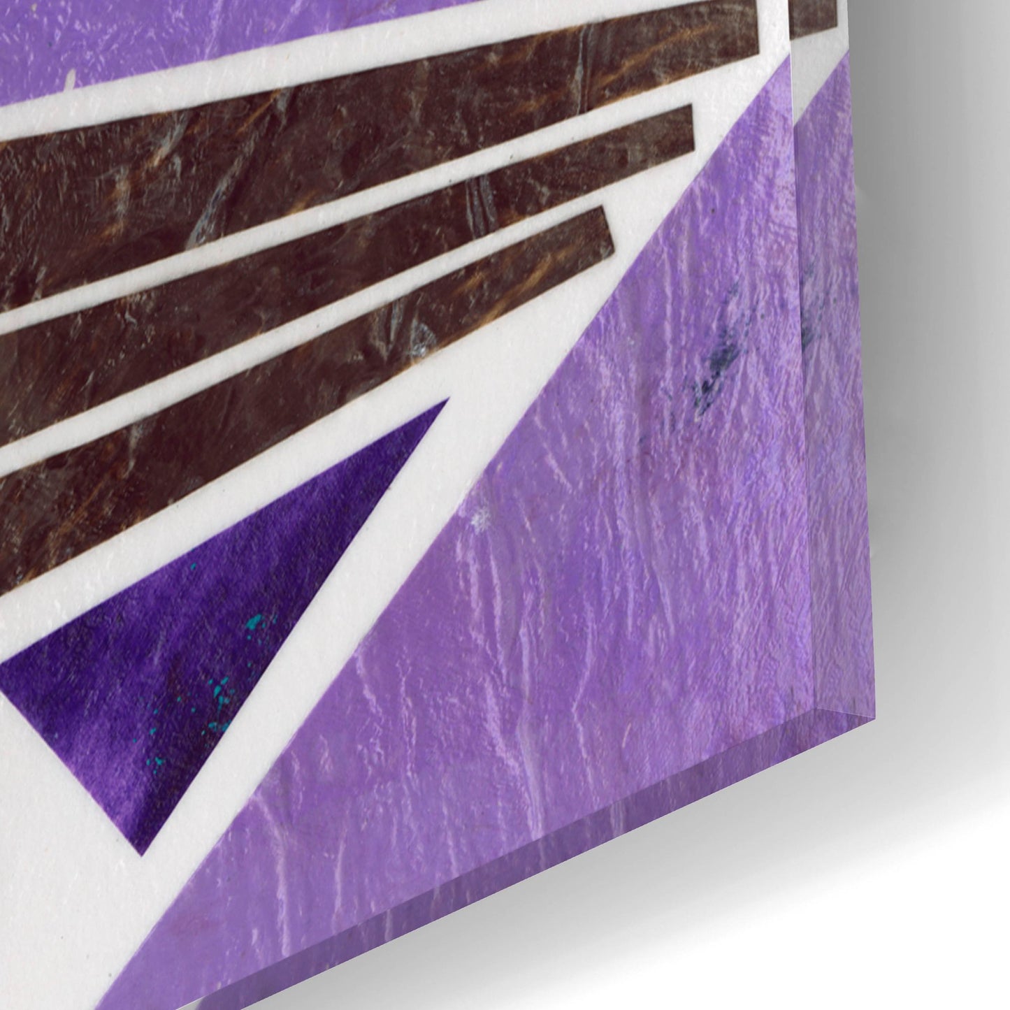 Epic Art 'Purple Dream I' by Regina Moore, Acrylic Glass Wall Art,12x16