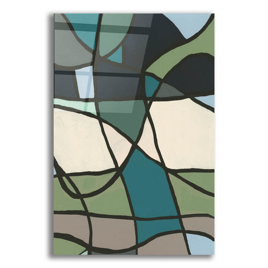 Epic Art 'Multicolor Stained Glass I' by Regina Moore, Acrylic Glass Wall Art