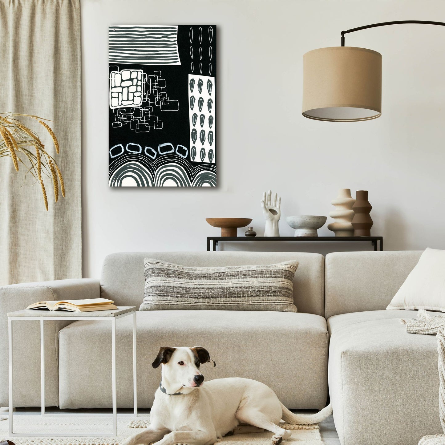 Epic Art 'B&W Fun IV' by Regina Moore, Acrylic Glass Wall Art,24x36