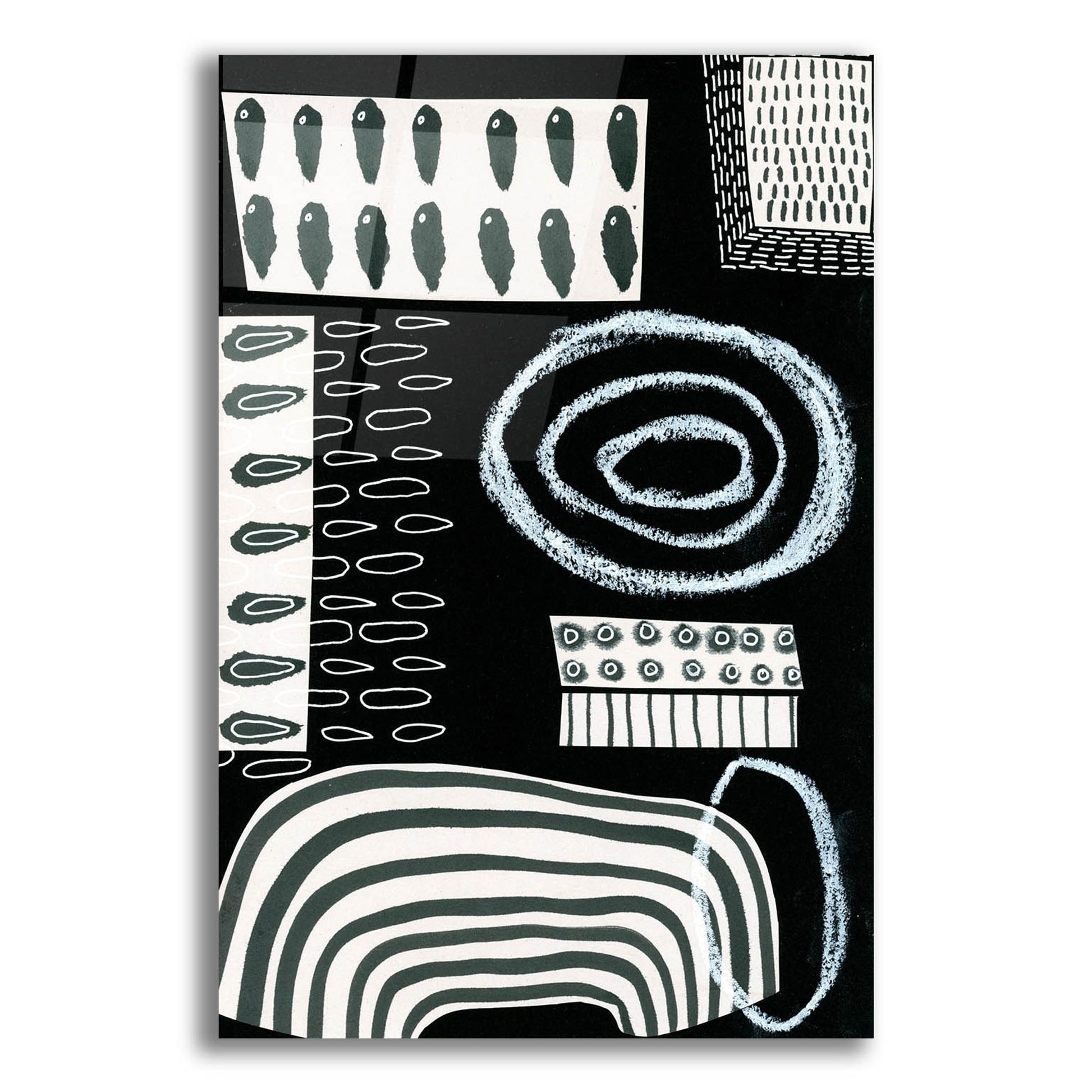 Epic Art 'B&W Fun VI' by Regina Moore, Acrylic Glass Wall Art