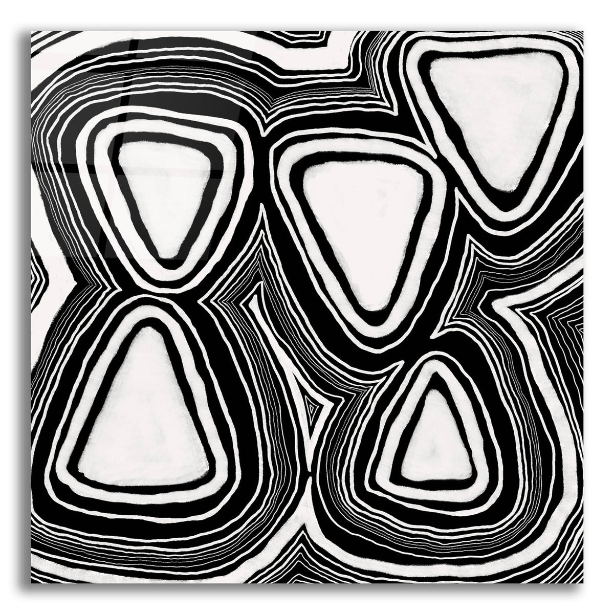 Epic Art 'Dizziness V' by Regina Moore, Acrylic Glass Wall Art