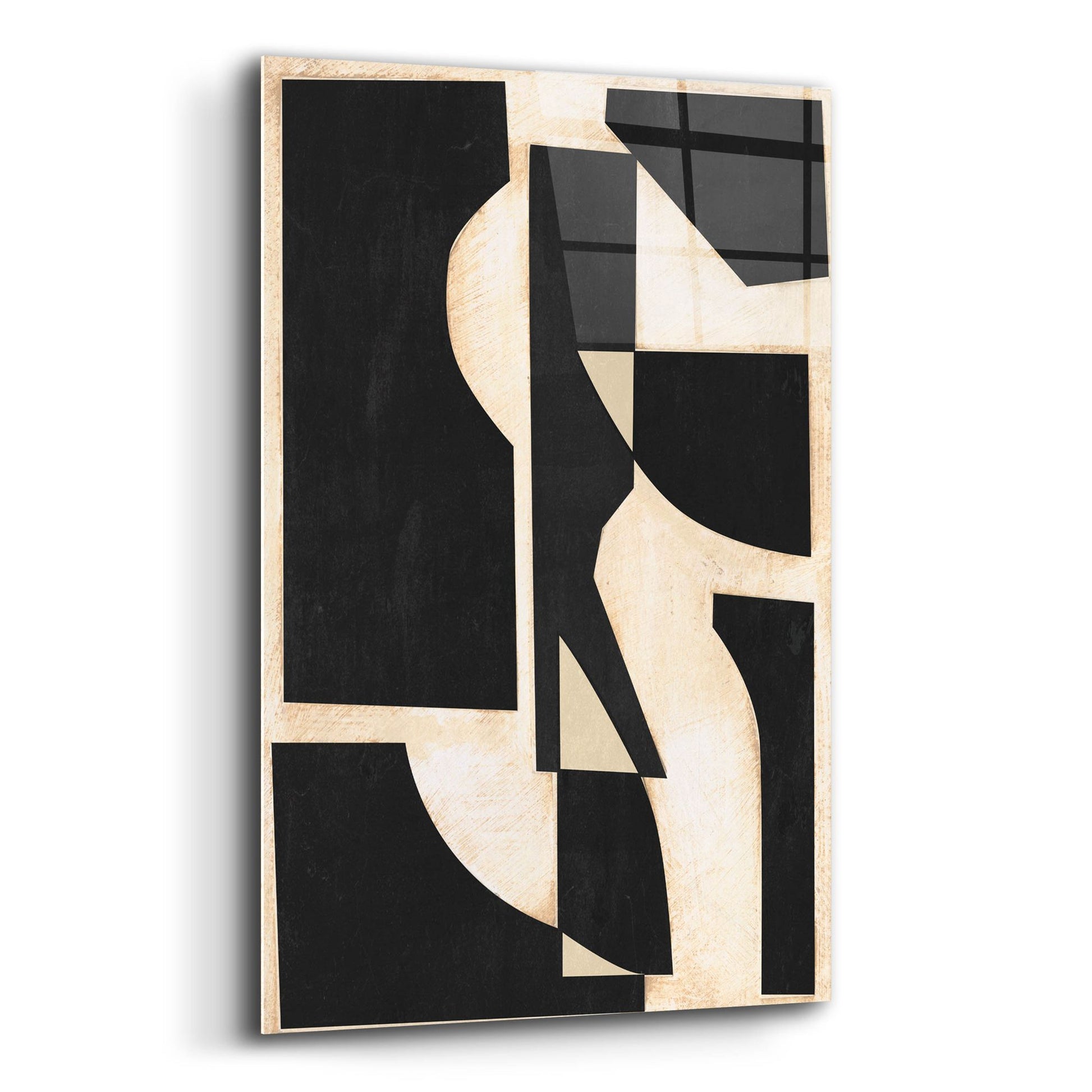 Epic Art 'Onyx Cutout Shapes II' by Regina Moore, Acrylic Glass Wall Art,12x16