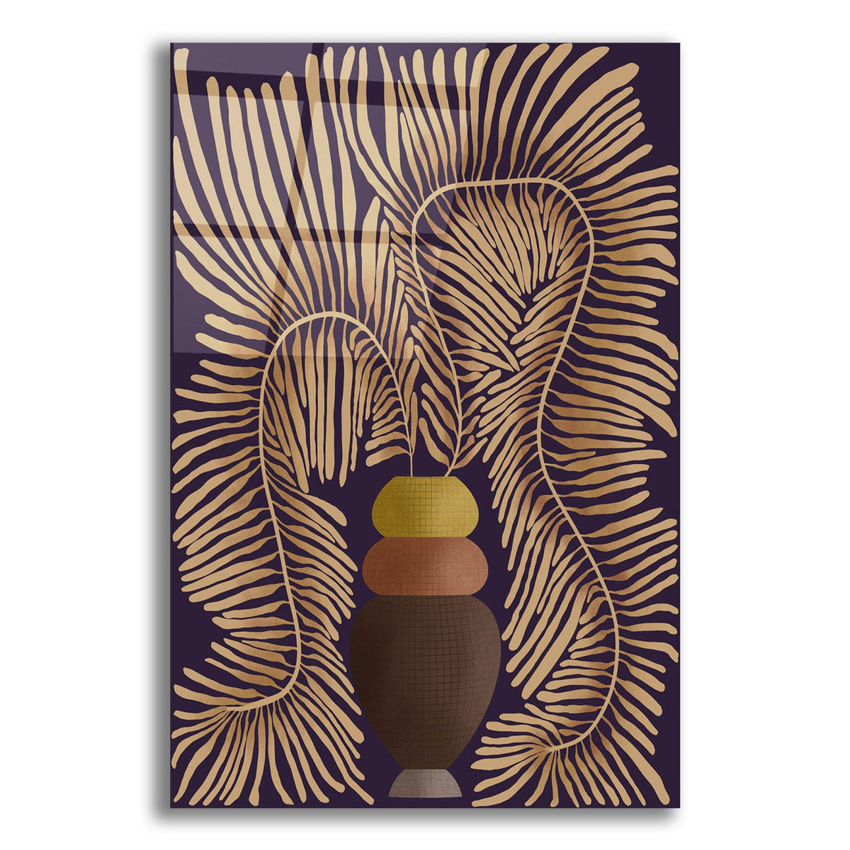 Epic Art 'Leaf Concept II' by Regina Moore, Acrylic Glass Wall Art
