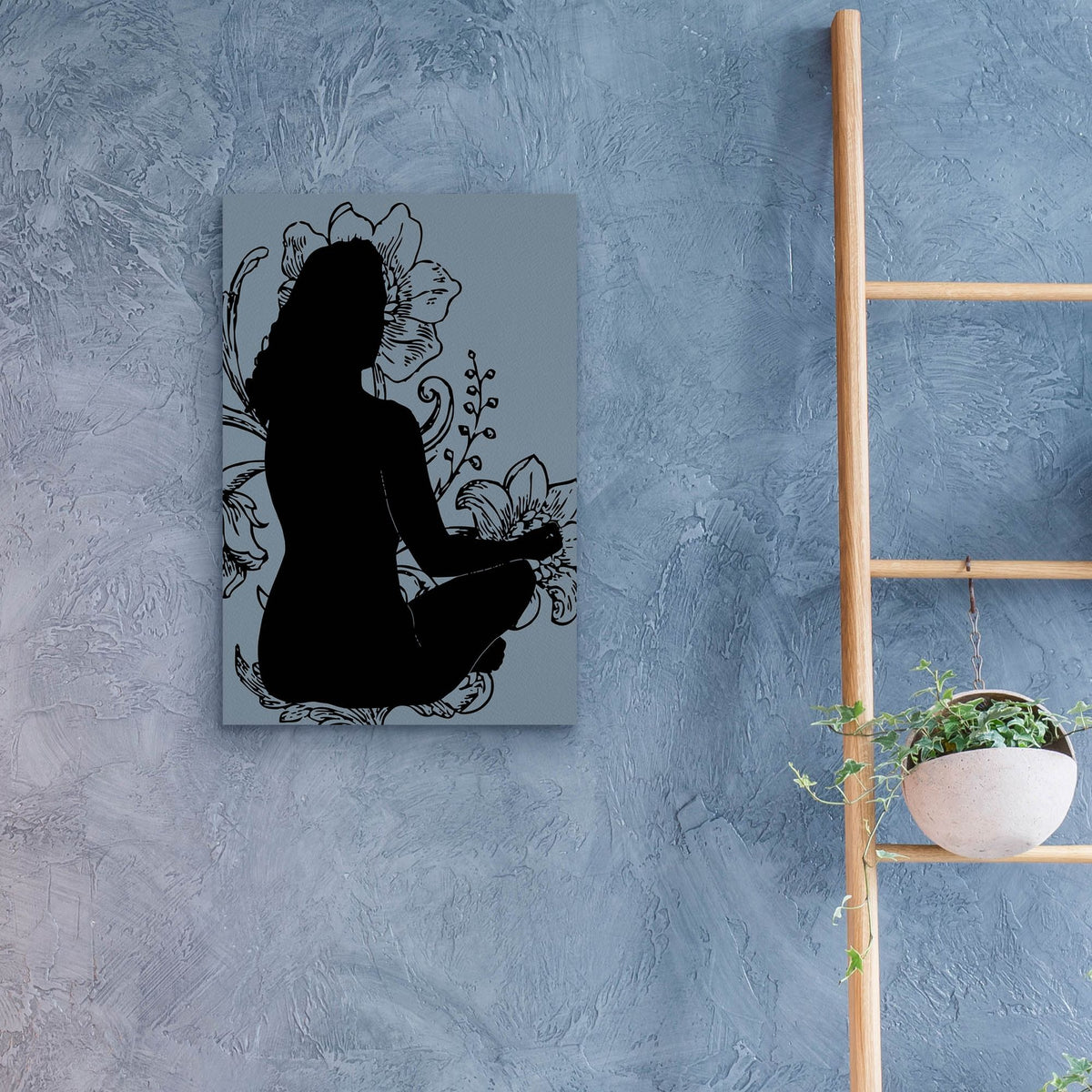 Epic Art 'Slow Breathing I' by Regina Moore, Acrylic Glass Wall Art,16x24
