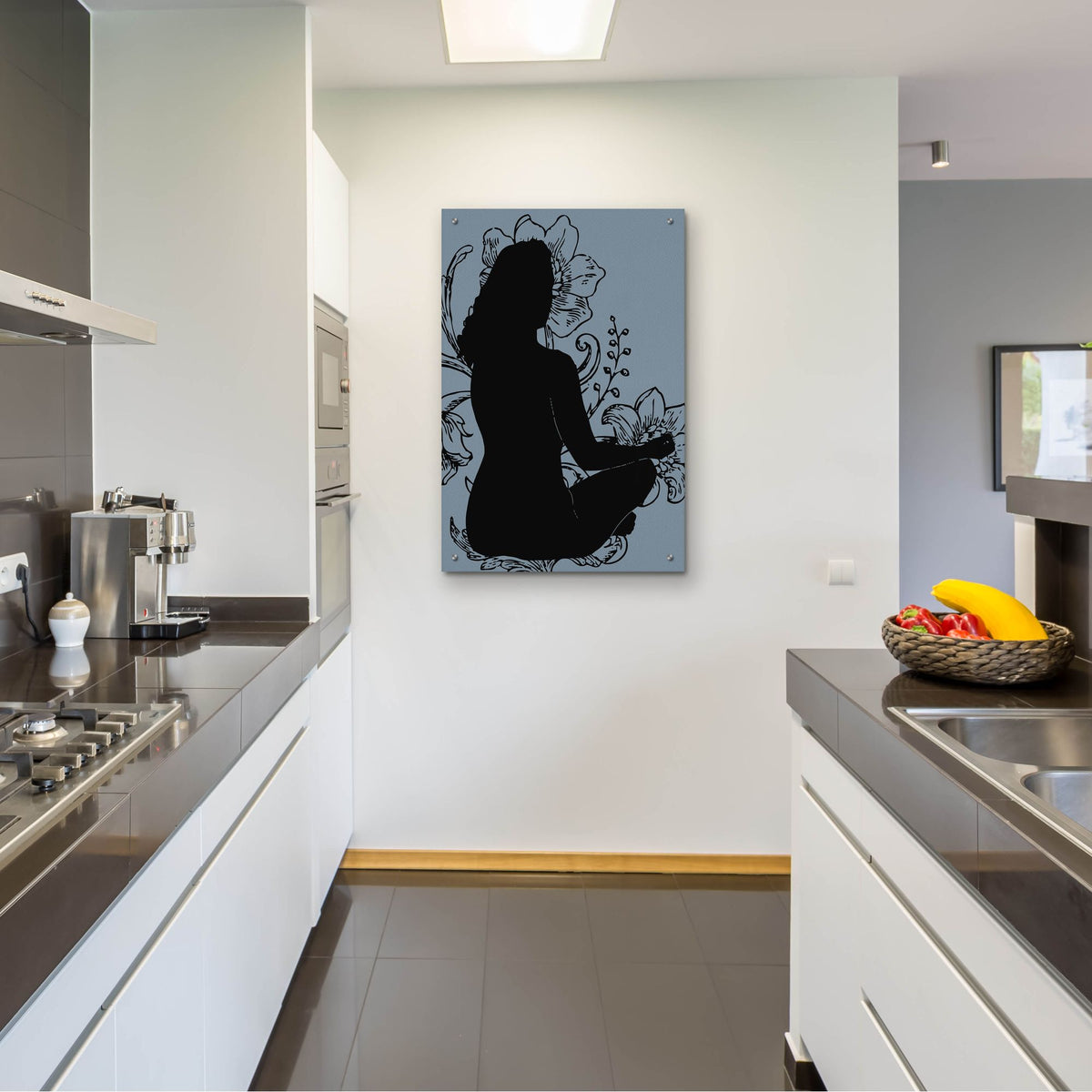 Epic Art 'Slow Breathing I' by Regina Moore, Acrylic Glass Wall Art,24x36