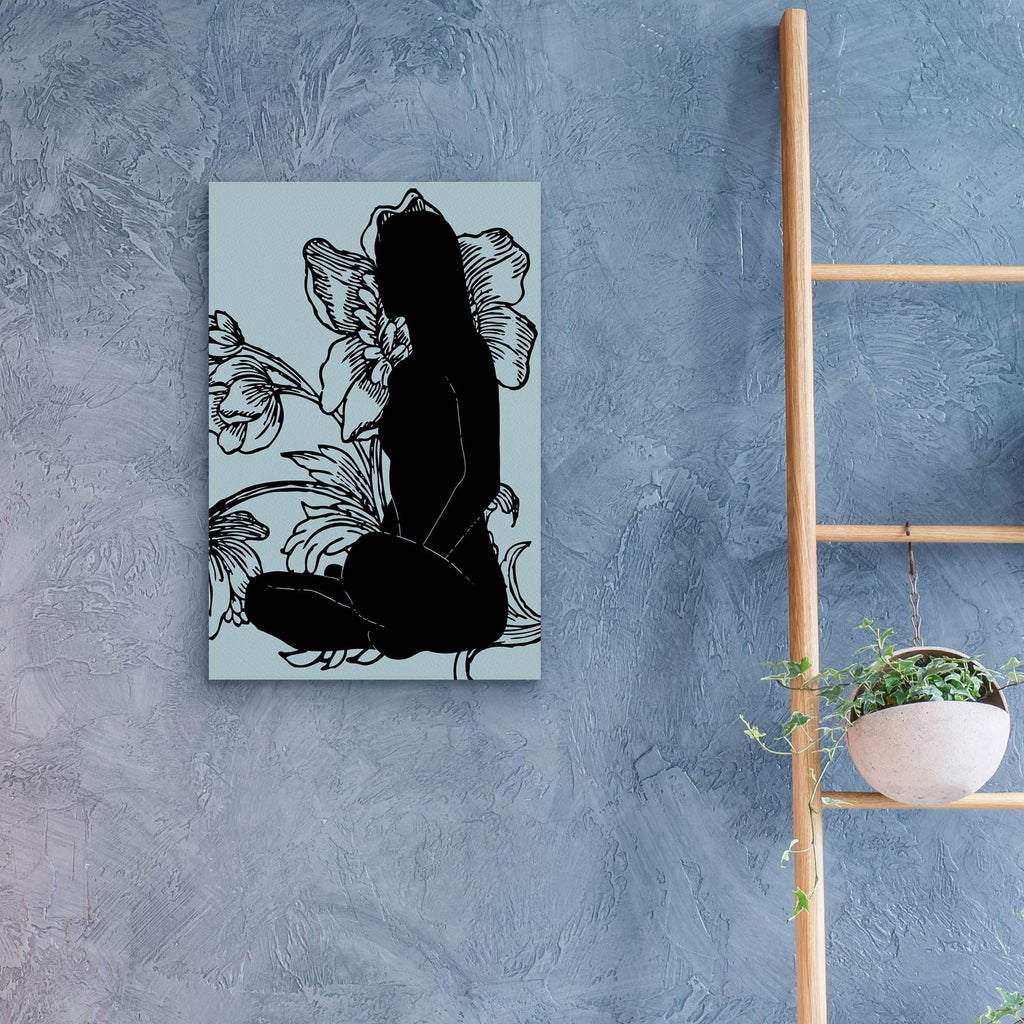 Epic Art 'Slow Breathing II' by Regina Moore, Acrylic Glass Wall Art,16x24