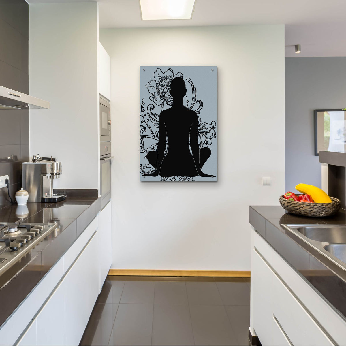 Epic Art 'Slow Breathing III' by Regina Moore, Acrylic Glass Wall Art,24x36