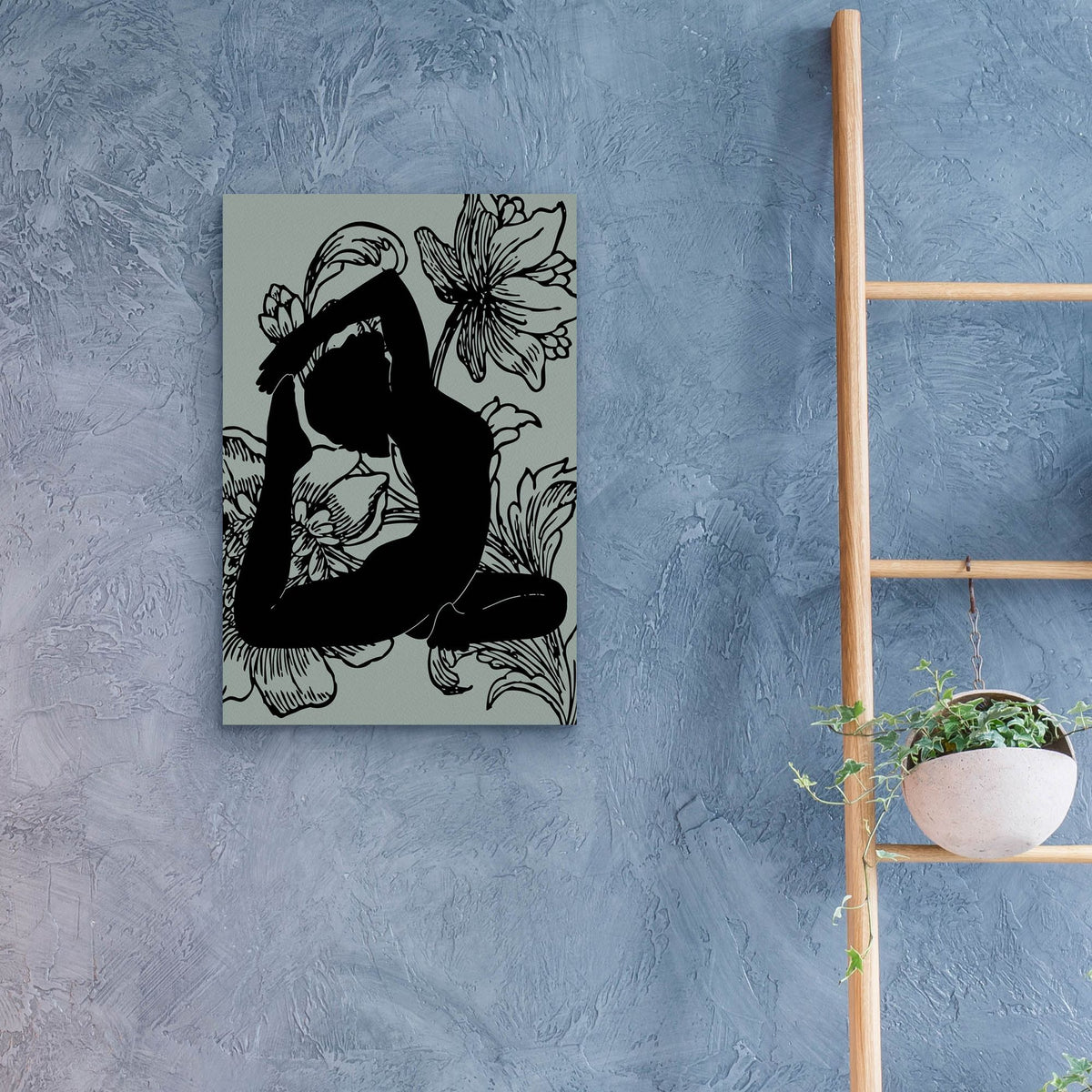 Epic Art 'Slow Breathing IV' by Regina Moore, Acrylic Glass Wall Art,16x24
