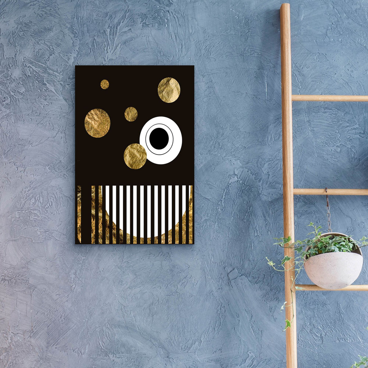 Epic Art 'Spacey I' by Regina Moore, Acrylic Glass Wall Art,16x24