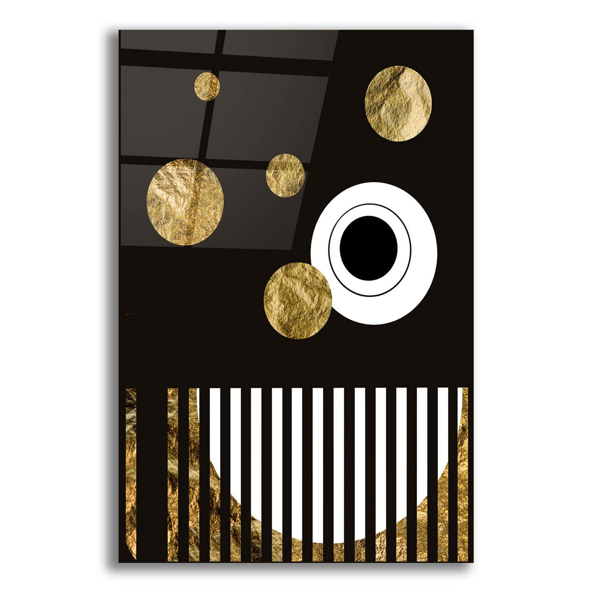 Epic Art 'Spacey I' by Regina Moore, Acrylic Glass Wall Art
