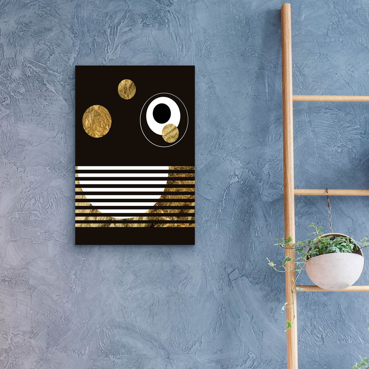Epic Art 'Spacey II' by Regina Moore, Acrylic Glass Wall Art,16x24