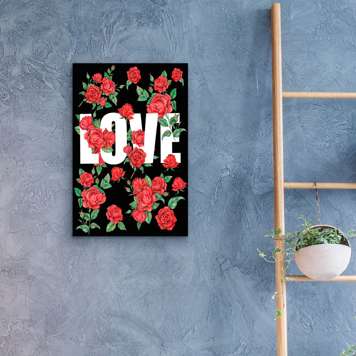 Epic Art 'Love Kiss II' by Regina Moore, Acrylic Glass Wall Art,16x24