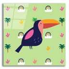Epic Art 'Cute Tucan' by Epic Portfolio, Acrylic Glass Wall Art
