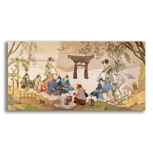 Epic Art 'Tea Ceremony Ancient Japan' by Epic Portfolio, Acrylic Glass Wall Art