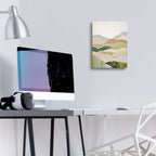 Epic Art 'Abstract Mountain 2' by Petals Prints Design, Acrylic Glass Wall Art,12x16